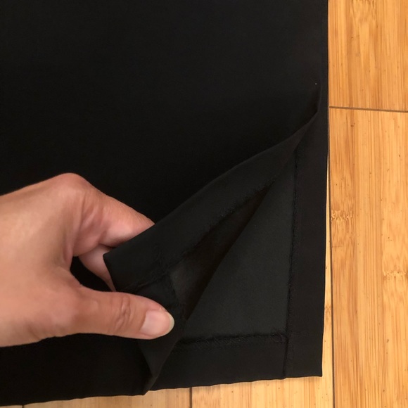 Golden Embroidered Floral Sleeveless Bodycon Midi Black Women Dress size S - Picture 4 of 8